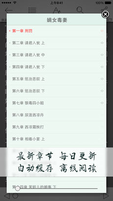 小说连载阅读ios免费版截图4