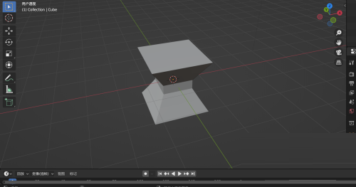 Blender视图放大查看的方法
