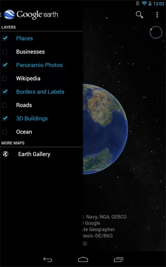 google earth 手机版截图3