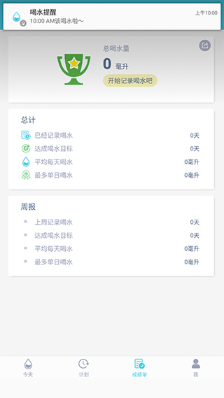 喝水提醒手机版截图5